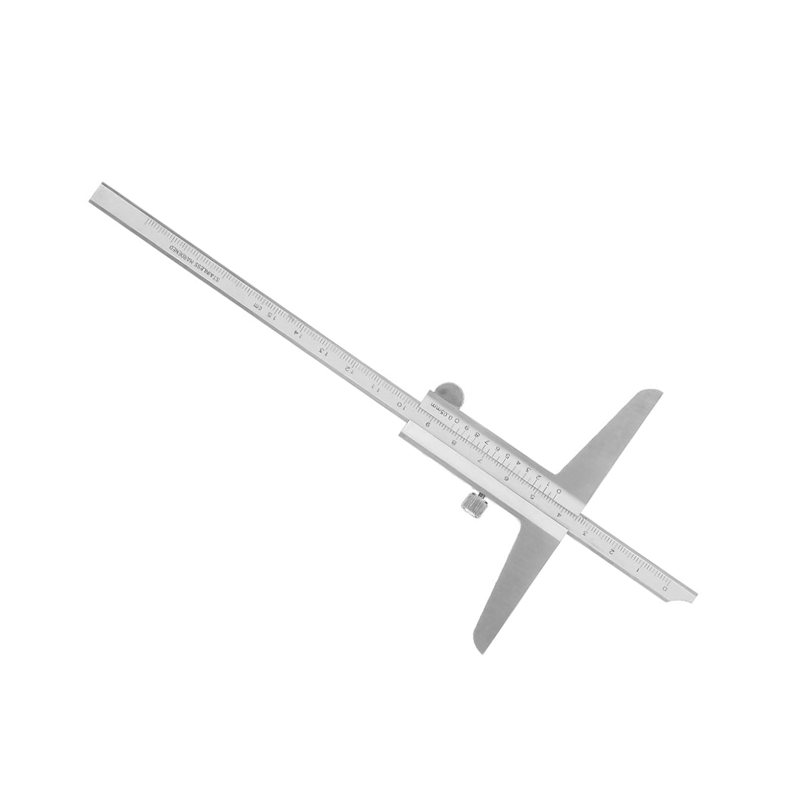 1 Pcs High Precision Stainless Steel Depth Vernier Caliper for Machinery Process(0~150mm)
