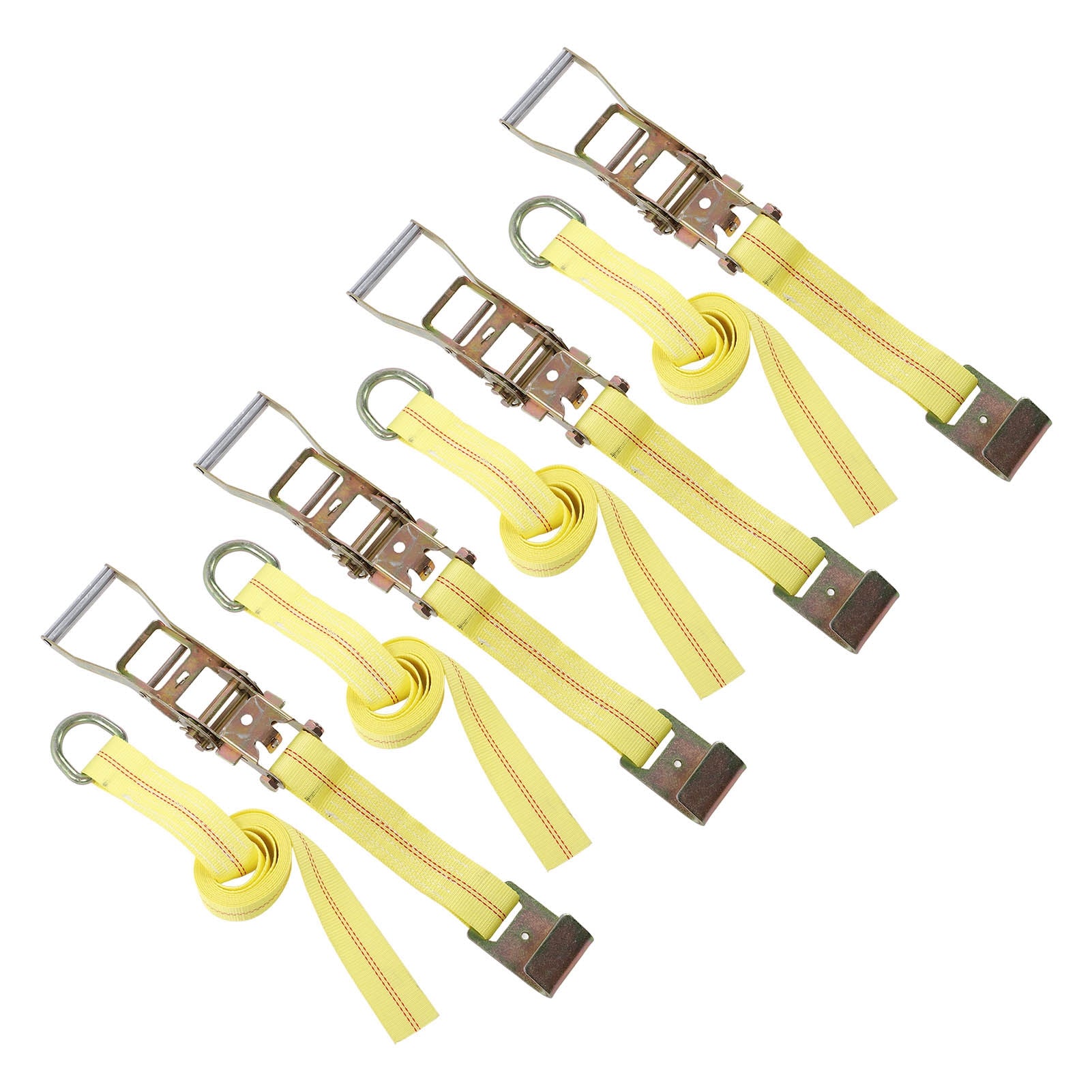 10 Feet Tire Tie Down Straps with D Ring Car Rear Wheel Binding Straps for Truck UTV SUV Pickups