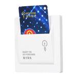 Hotel High-power 40A Power Off Energy Saving Saver Mechanical Power Take-off Guestroom Insert Keycard to Take Power