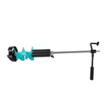 Ice Auger for Fishing Electric Nylon Corless with Positioning Drill 50cm Armrest Extension Rod for Shallow Water