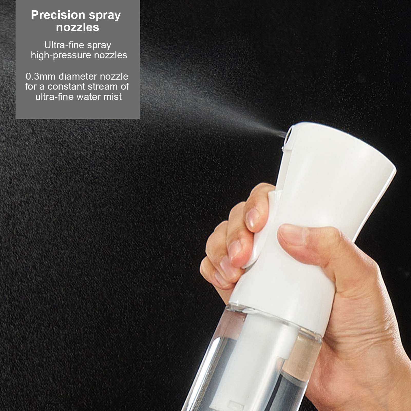 Empty Sprayer Bottle Hair Spray Bottle Hair Tool Water Sprayer for Home & Salon Hairstyling Multi-functional Empty Bottle