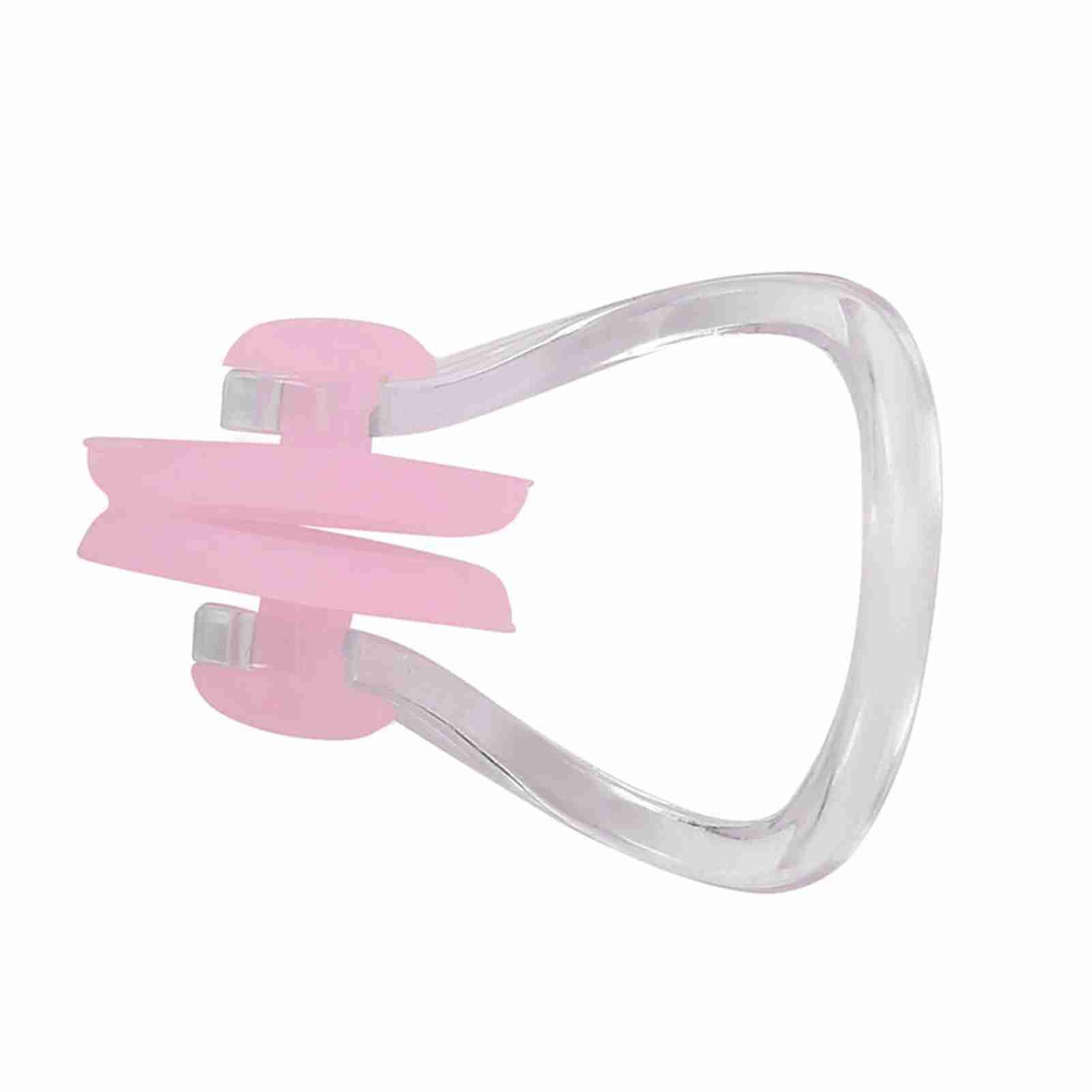 Waterproof Swimming Silicone Training Sport Protection Nose Clip(Pink)