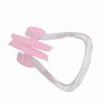 Waterproof Swimming Silicone Training Sport Protection Nose Clip(Pink)