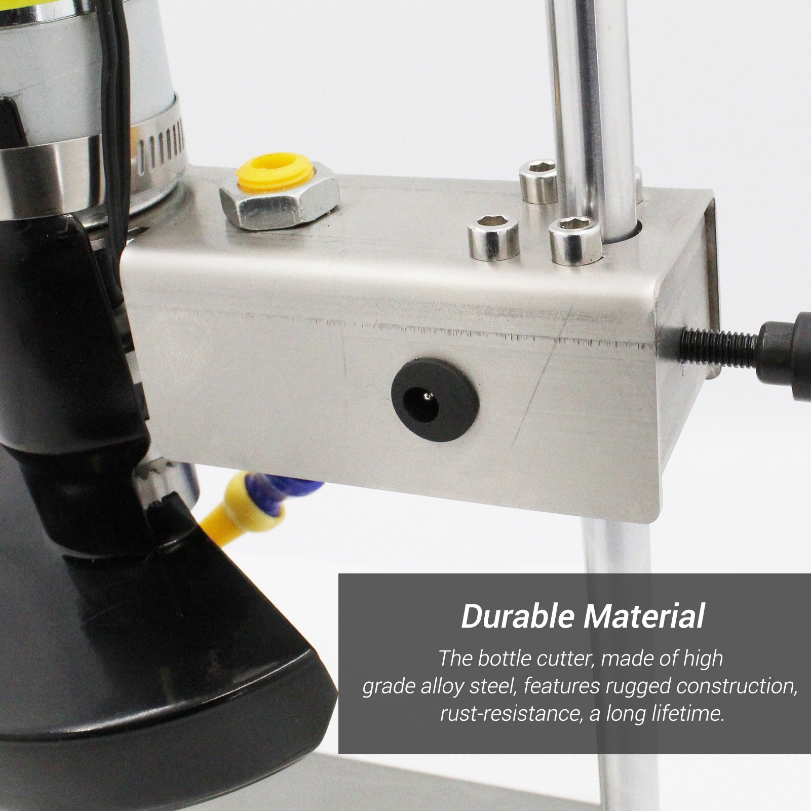 Electric Glass Bottle Cutter Cutting Tool Cutting Machine with 7 Variable Speeds for Flowerpot Round Oval Glass Bottles Craft