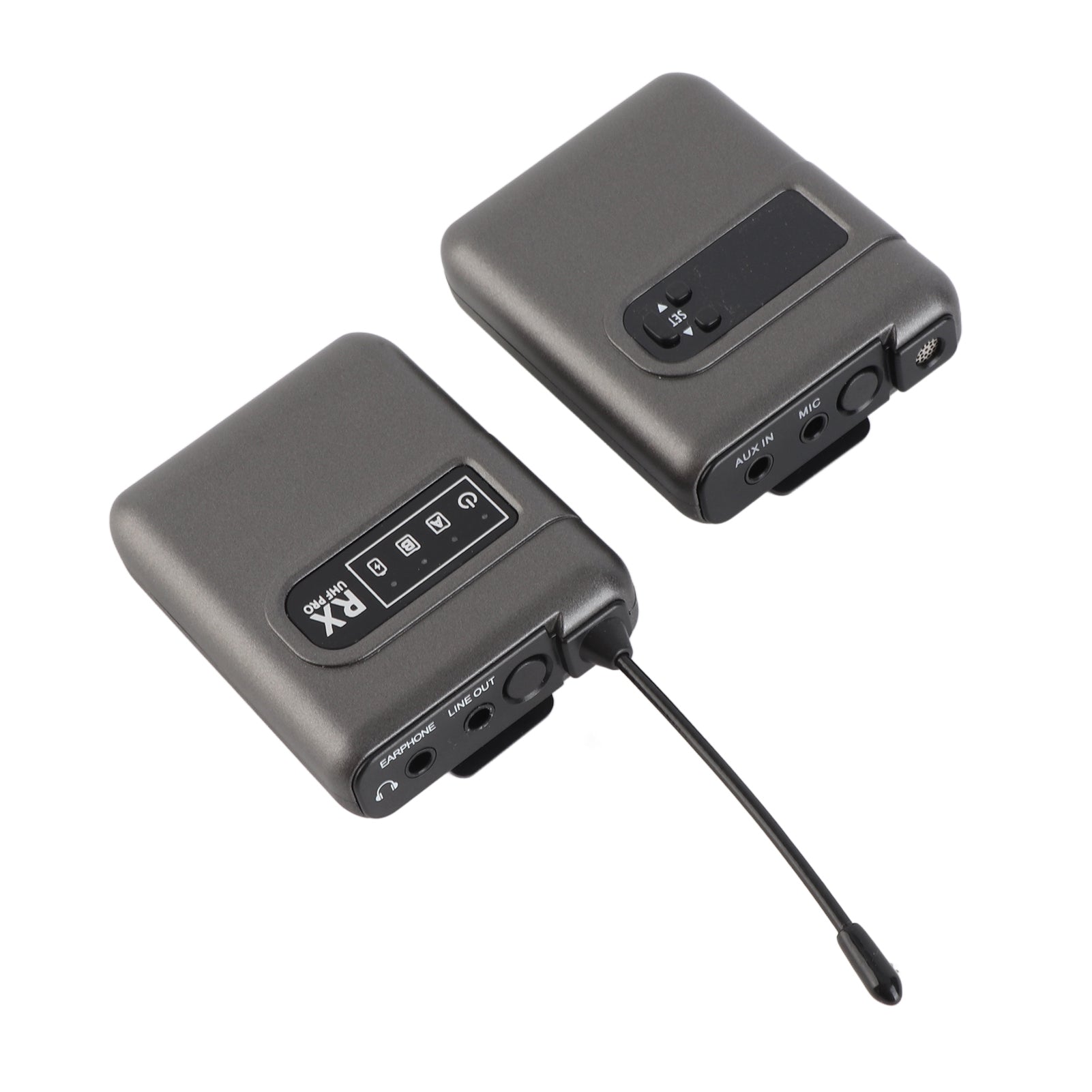 Lavalier Microphone 360° Omnidirectional Pickup Noise Cancellation Wireless Lavalier Microphone System