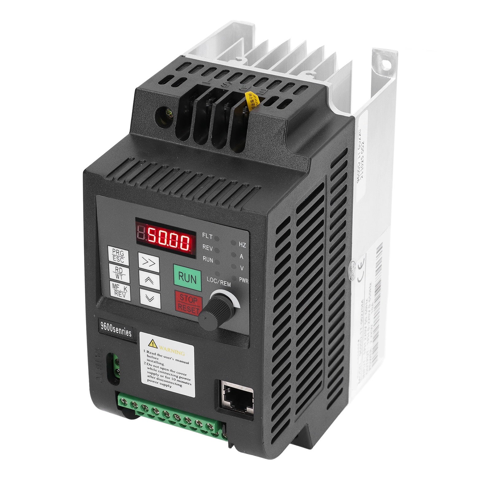 NFLIXIN Variable Frequency Drive Single Phase 220V 2.2kw 1 in 1 Out Motor Speed Controller