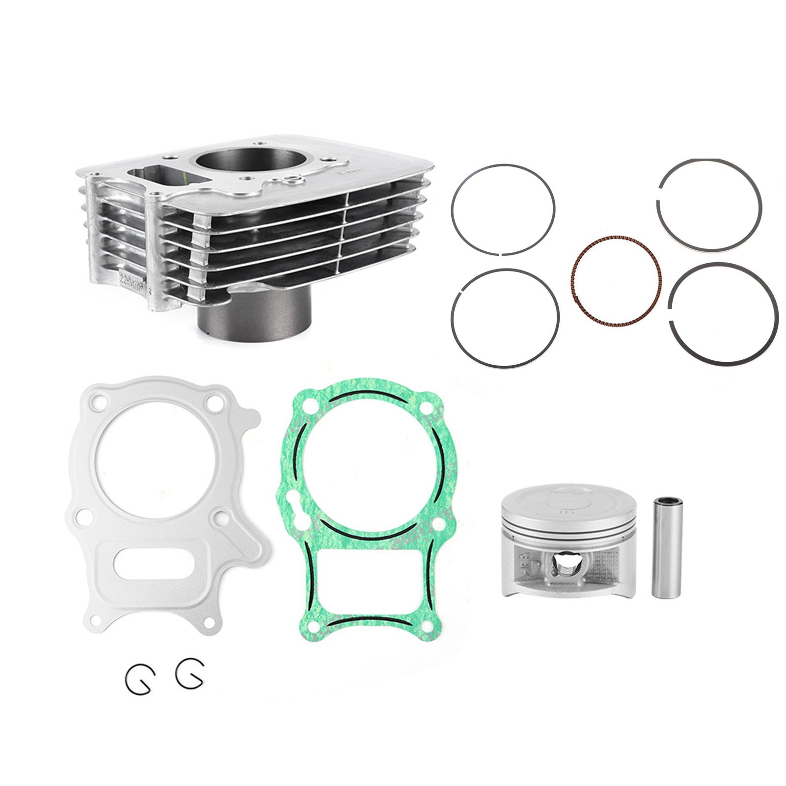 Cylinder Piston Ring Kit OC0119PR111LL Fit for HONDA ATV TRX250TM RECON 250 2X4 2002‑2014