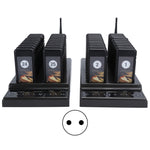 Wireless Restaurant Pager Dual Host 2 Drag 40 Vibrating Meal Taker SU-68Z
