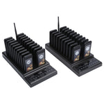 Wireless Restaurant Pager Dual Host 2 Drag 40 Vibrating Meal Taker SU-68Z