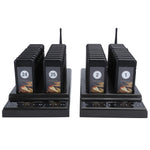 Wireless Restaurant Pager Dual Host 2 Drag 40 Vibrating Meal Taker SU-68Z