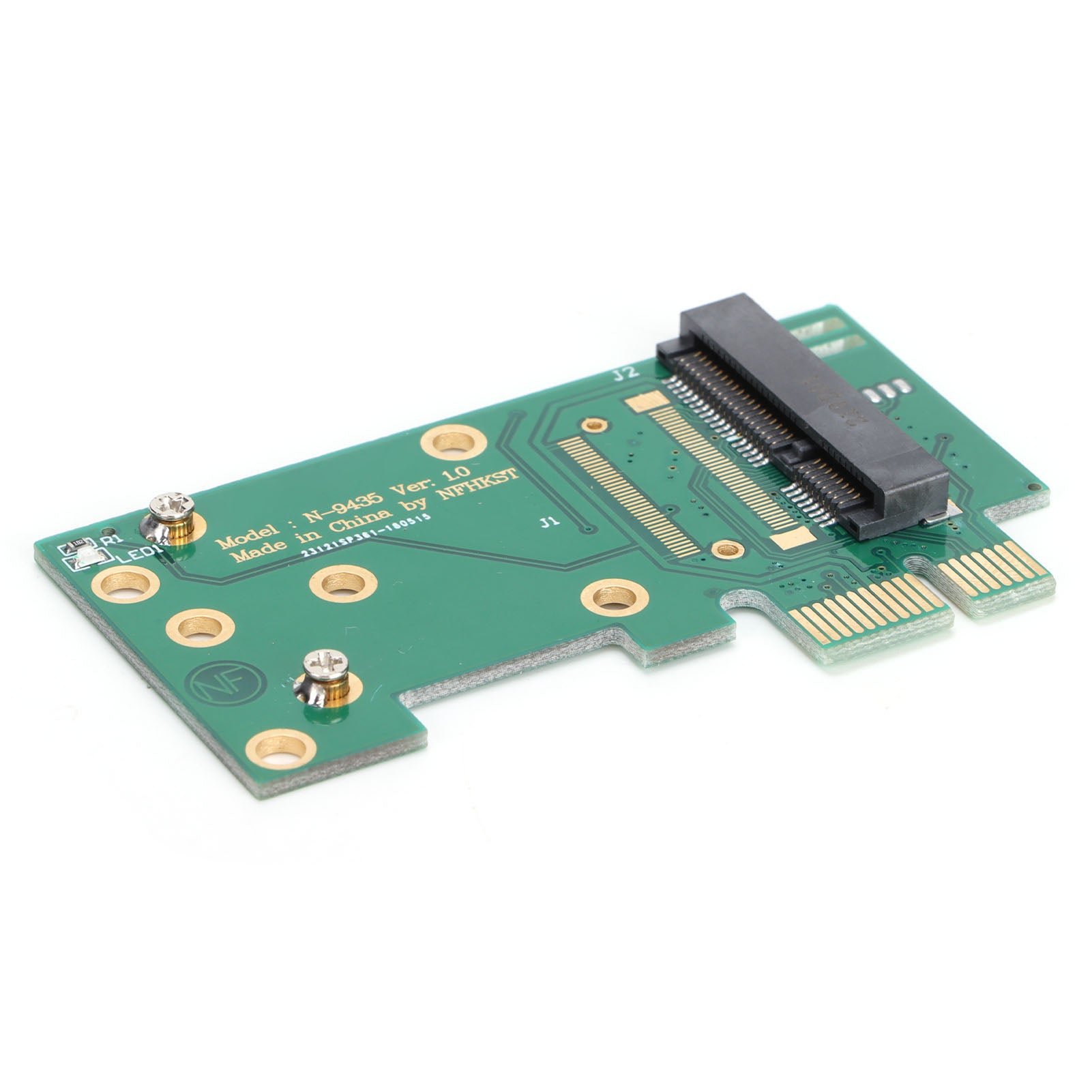 Transfer Card MINI PCIE WiFi Wireless Network Card to PCIE X1 Riser Card for Information Conversion Drive