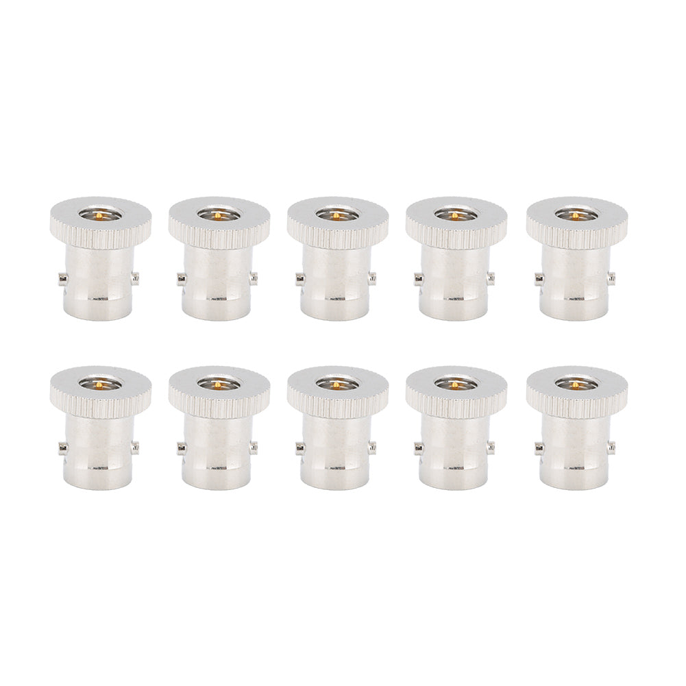 10 Pcs BNC Female to SMA Male Connector Adapter for  Radio Coaxial Cable Wireless Connection Devices