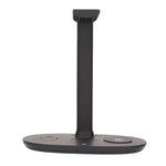 4 in 1 Wireless Charger Headphone Stand QI 15W Fast Charge Detachable Stylish Appearance Headphone Charging Hanger