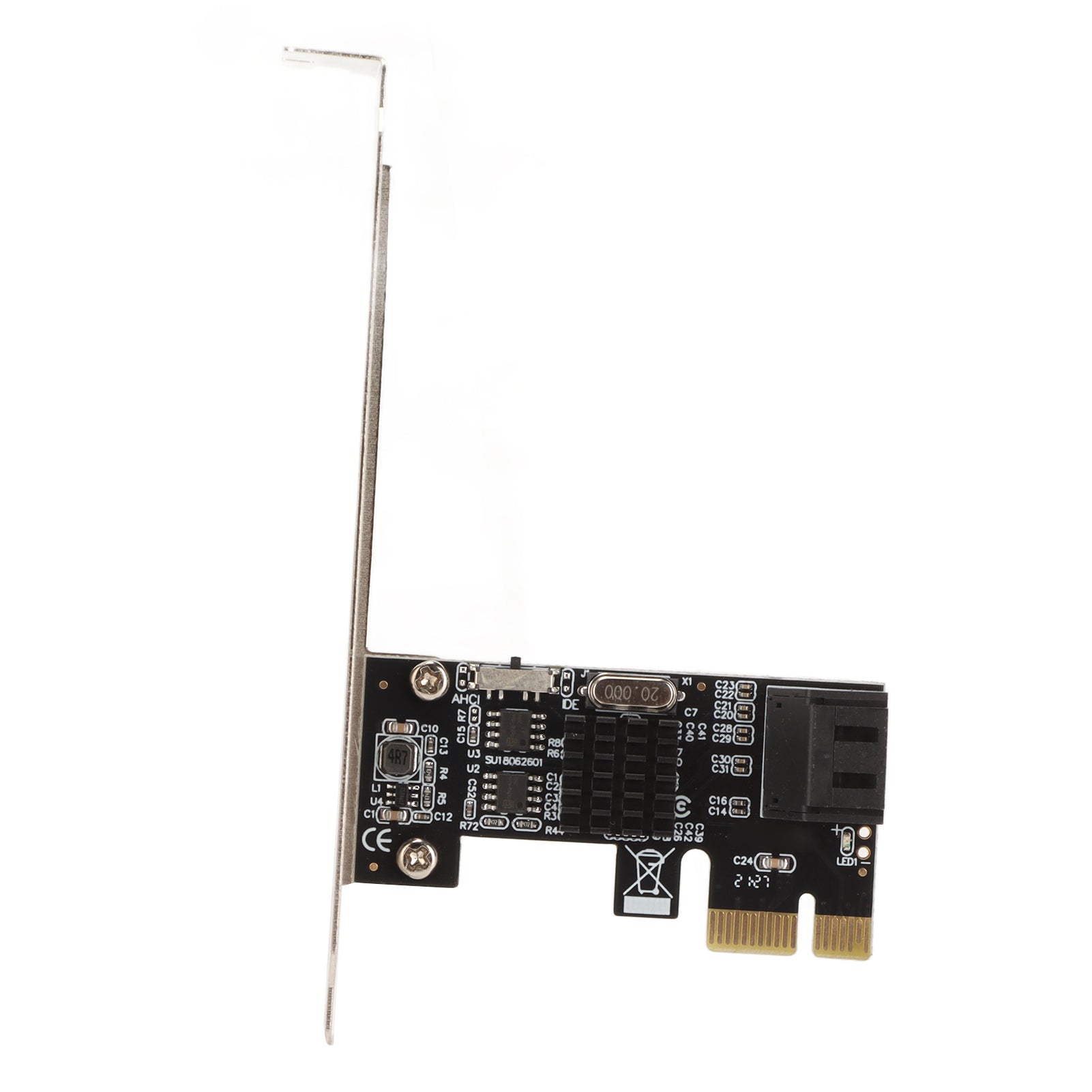 PCIE to SATA 3.0 Expansion Card 2 Port PCI Express 1X 4X 8X 16X Slot SATA Hard Drive Adapter Controller Expansion Board