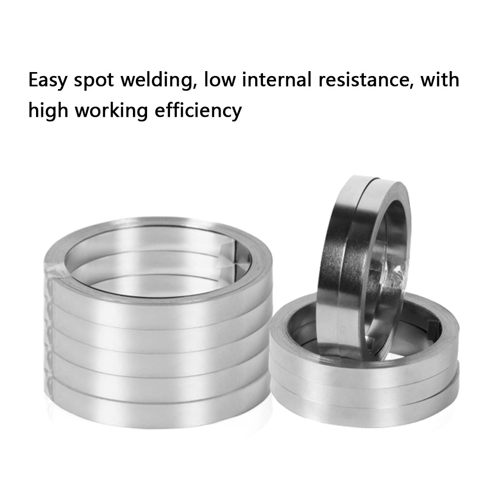 1 Roll 10m lithium battery Li-ion Battery Nickel Sheet Plate Belt Connector Spot Welding Machine Battery Welders