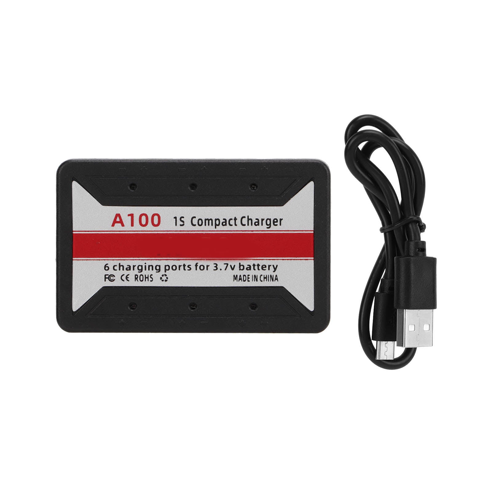 6 in 1 RC Lithium Battery Charger 1S 3.7V Lipo Battery Charger Adapter for Syma X5C RC Quadcopter