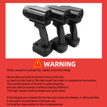 Handheld Ducted Turbofan 50mm Brushless Motor Jet Fan  1000g Thrust Car Washer High Power Dust Blower Keyboard Cleaning Tool Compatible with Dewalt 18V 20V Batteries