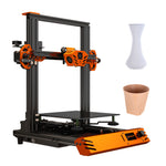 [通拓商品] TEVOUP TARANTULA PRO 3D Printer 235x235x250mm Build Volume with Lattice Glass Platform AC Fast Heating Bed RGB Screen Ultra-Silent Driver DIY Titan Extruder Volcano Nozzle Support Resume Print Support PLA/WOOD/HIPS
