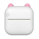 Mini Thermal Printer Multifunction Portable Sticker Maker Instant Photo Inkless Printing Support BT Connection for Smartphone with 9 Paper Rolls 57mm + 5 Self-Adhesive Paper Rolls Compatible with iOS Android System for Picture Receipt Memo Note Label Chil