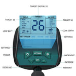 Metal Detectors for Adults Waterproof Professional Higher Accuracy Gold Detector with LCD Display 4 Mode All Metal Disc Notch Pinpoint Underground Treasure Finder Handheld Outdoor Treasure Hunt Gold Silver Copper