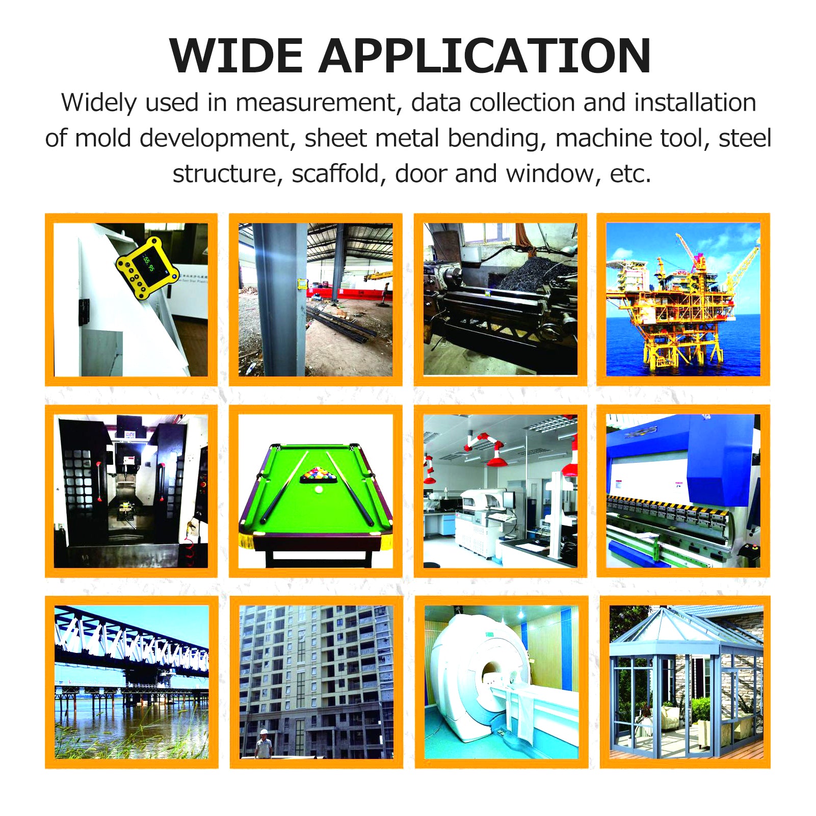 Dual Axis Digital Protractor Inclinometer Magnetic 0.02° Accuracy Angle Finder Level Box with Output Control Interface Electrical Levelling Instrument for Woodworking Machinery Construction