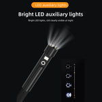 Dual Camera Endoscope with 7-inch IPS Color Screen Borescope with 7 LED Lights 1080P Photos Videos Snake Camera IP67 Waterproof 2 Million Pixels Inspection Camera with TF Card Slot