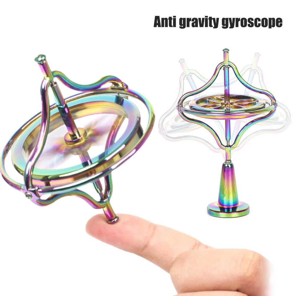Gyroscope Relieve Stress Toys Fingertip Decompression Toy Durable Portable Metal Mechanical