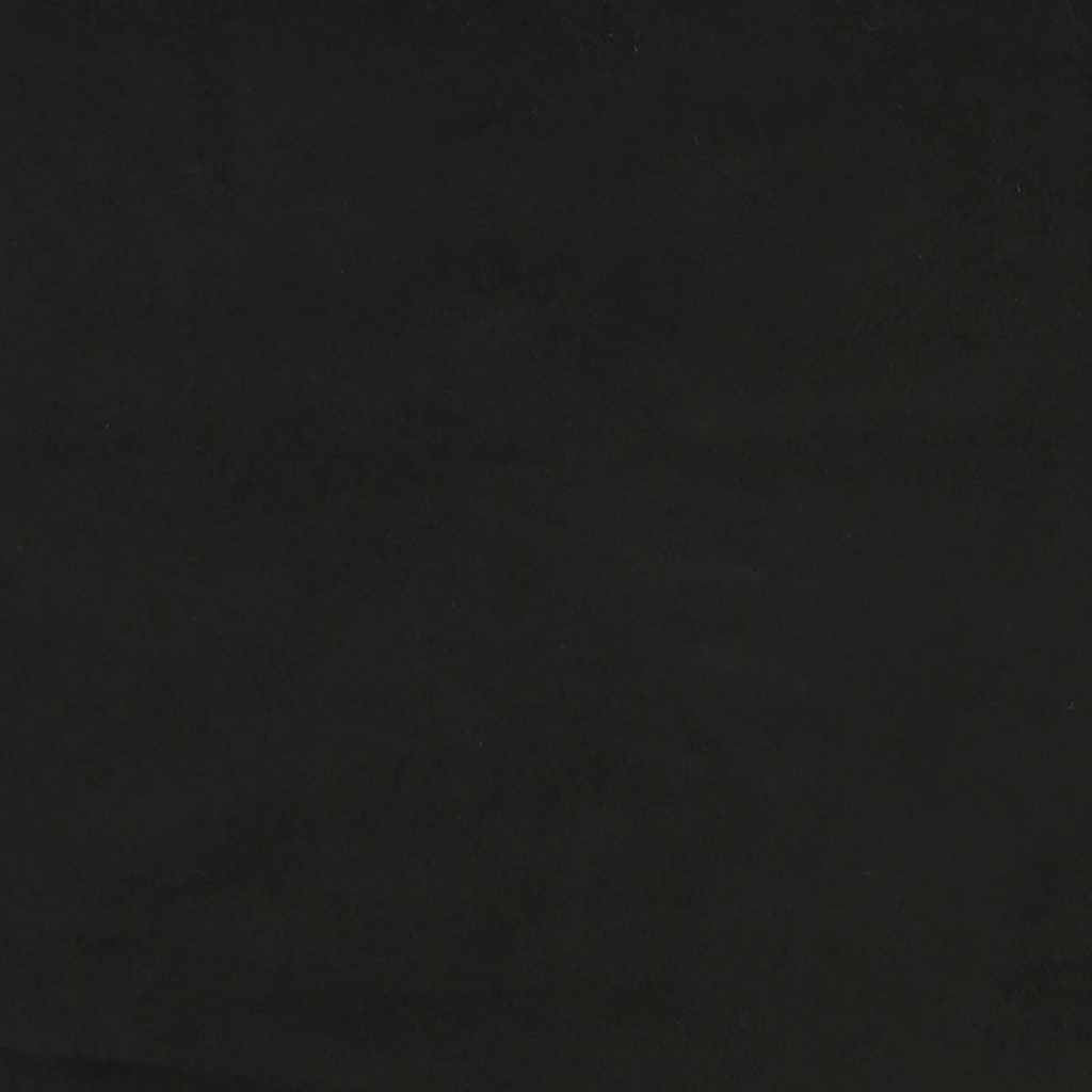 vidaXL Relaxačné kreslo s podnožkou, čierne, zamat