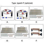 Trimming Machine Milling Grooving Engraving Guide Rail Adjustable Backing Woodworking DIY Auxiliary Guide Rail Bracket