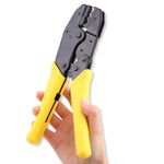 0.5-35 mm² Cable Terminer Crimper Crimp Pliers Crimping Tool Set with Spare Dies & Screwdriver