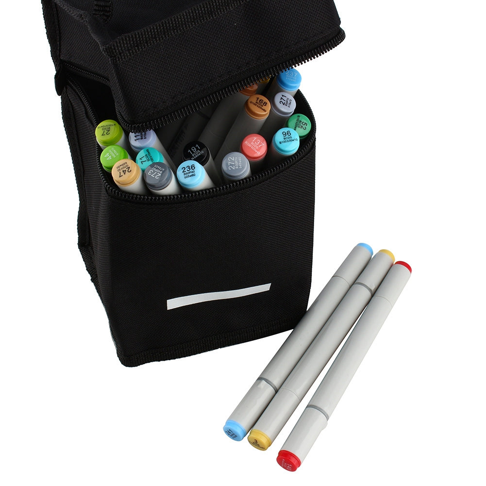 72Colors/Set Marker Pen Sketch Manga Graphic With Bag