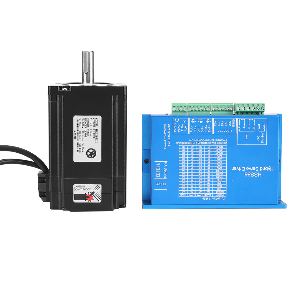 HSS86 Hybrid Servo Driver   NEMA34 ClosedLoop High Speed Stepper Servo Motor 8N.m 0~1000RPM