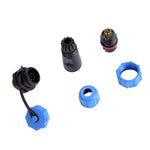 IP67 SP13 9Pin Waterproof Plastic Plug Socket Connector ( 9Pin)