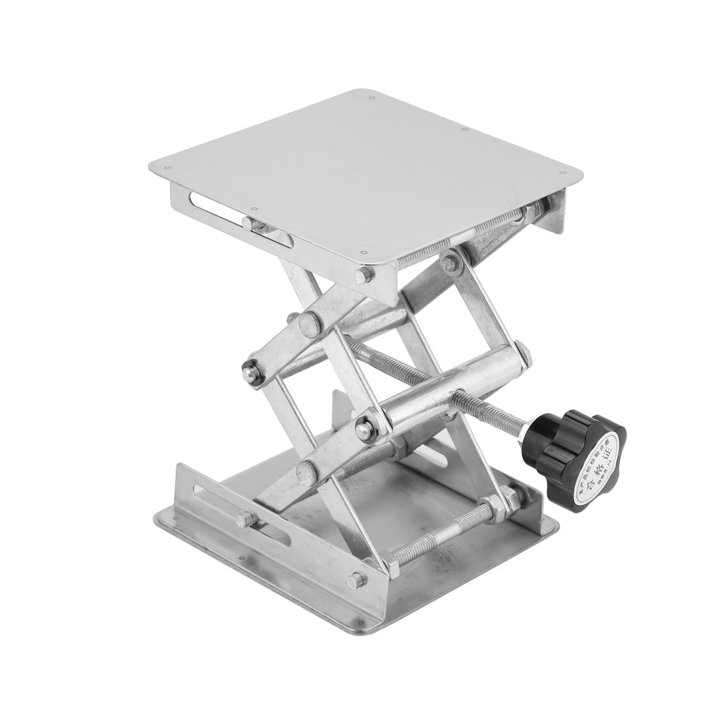 Stainless Steel Lifting Platform Laboratory Lifting Stand Scissor Rack 100*100mm