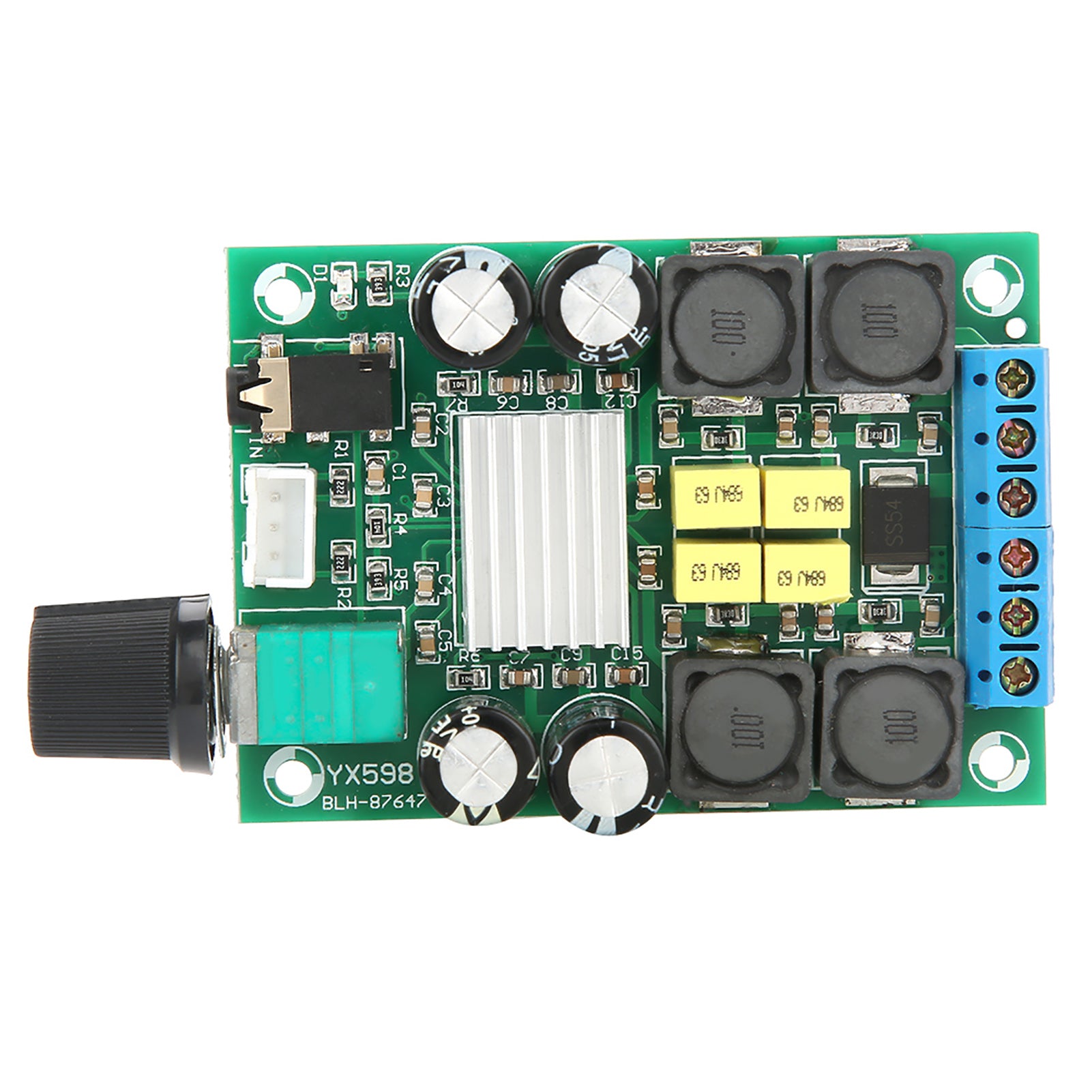 TPA3116D2 Digital Audio Power Amplifier Board 2*50W Dual Channel Stereo 4.5-27VDC