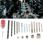 116Pcs/set Stainless Steel Wire Screw Sleeve Thread Repair Insert Kit Tool Set