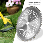 10" Professional Steel Tooth Saw Blade Cutting Disc Wheel Grass Trimmer Cutter (60T)