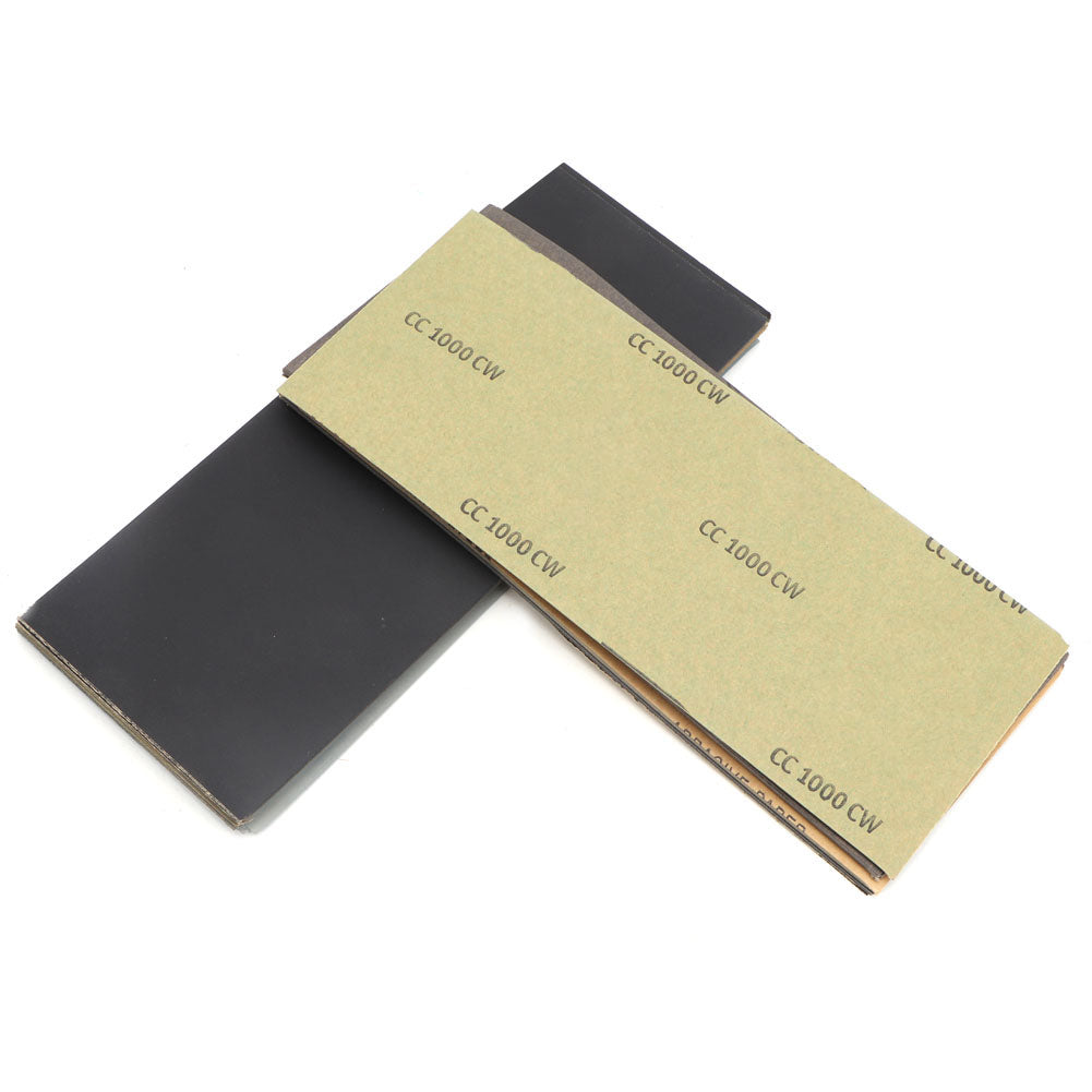 Wet Dry Sandpaper Set Abrasive Paper Kit Sanding Sheets Burnishing Tool 93*230mm (90pcs)