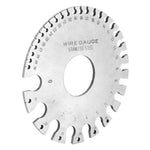 Stainless Steel 0-36 Wire Gauge 0.3125"-0.007”Wire Thickness Ruler