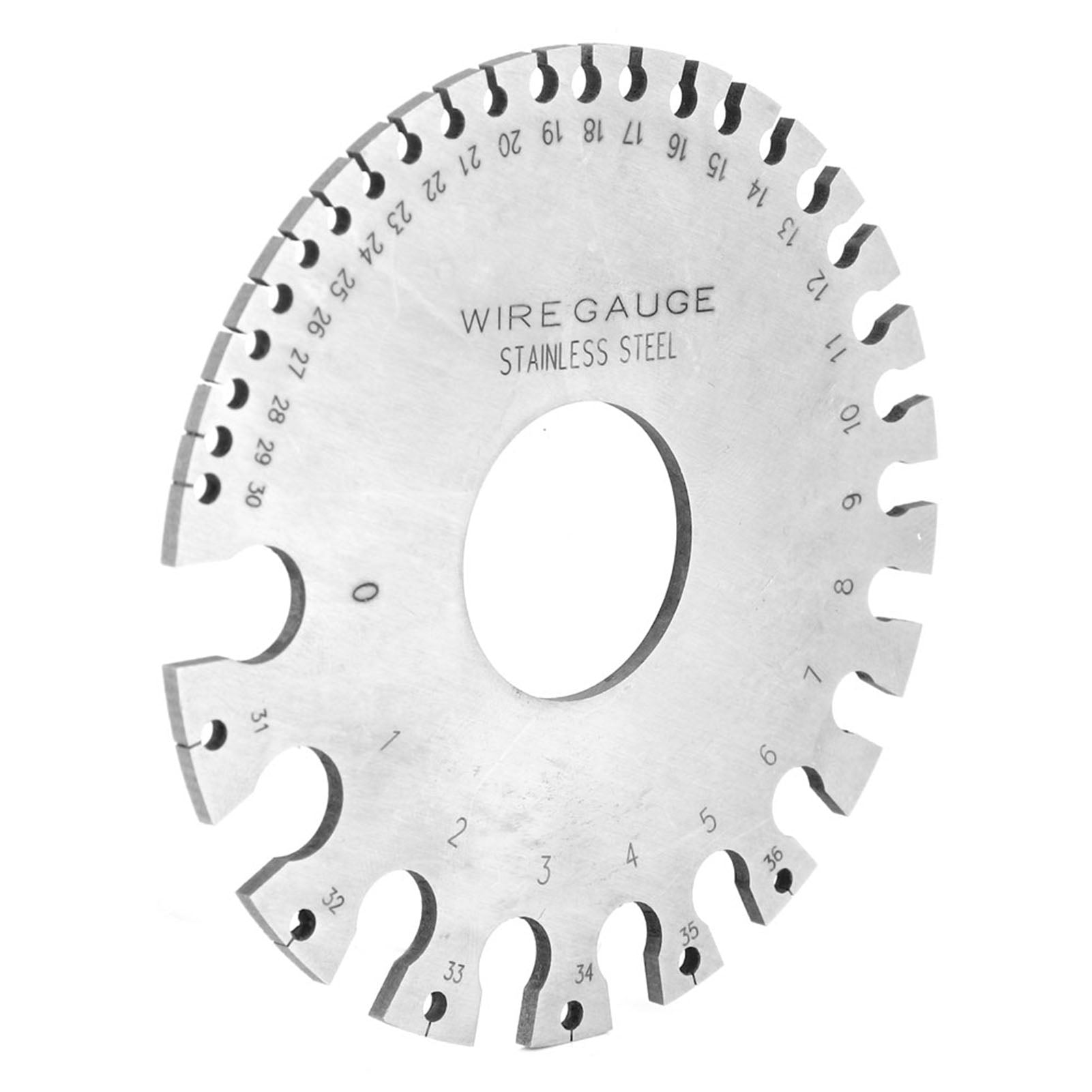 Stainless Steel 0-36 Wire Gauge 0.3125