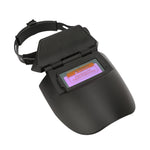 Solar Auto Darkening Photoelectric Welding Mask Welder Face Shield Half Helmet (Black)