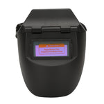 Solar Auto Darkening Photoelectric Welding Mask Welder Face Shield Half Helmet (Black)