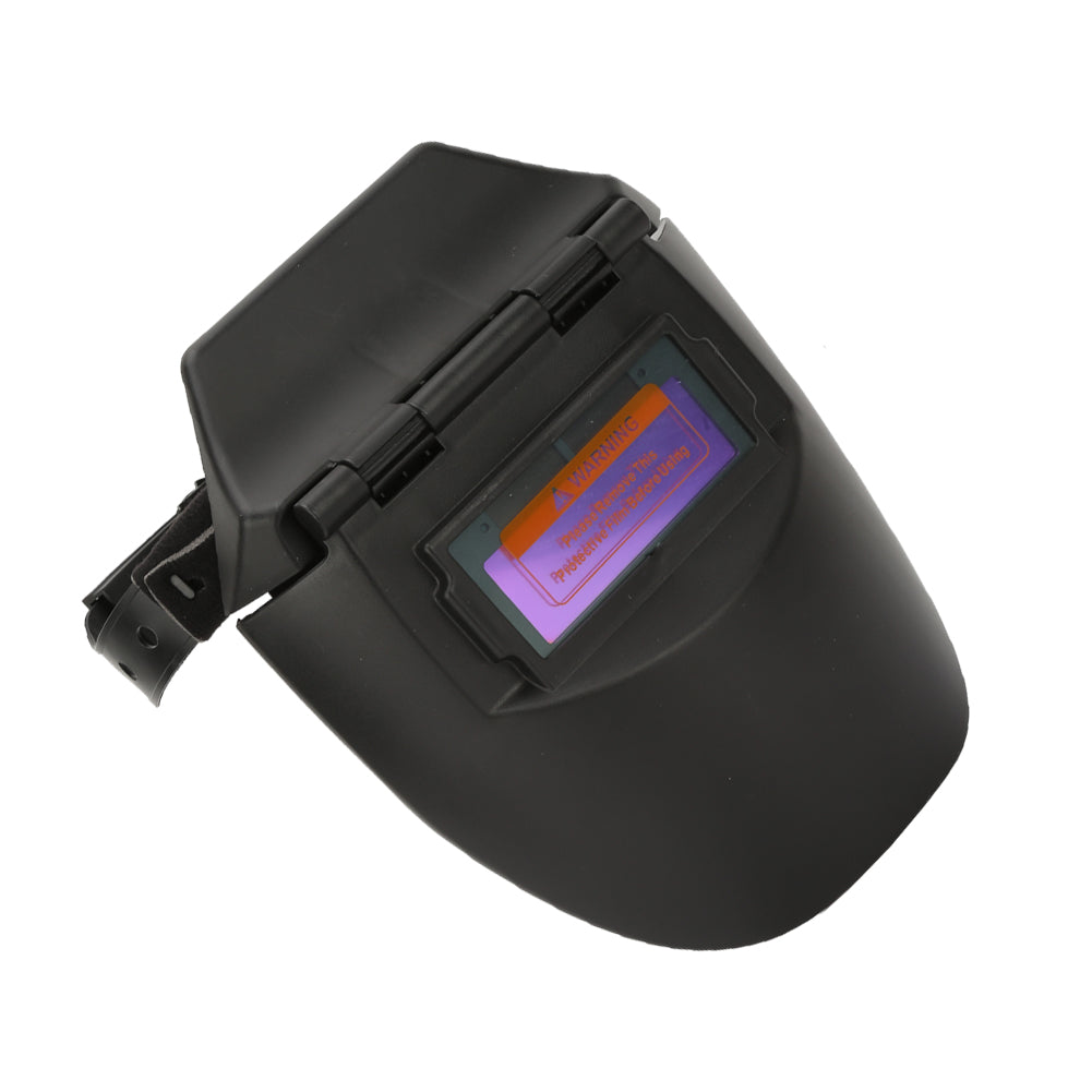 Solar Auto Darkening Photoelectric Welding Mask Welder Face Shield Half Helmet (Black)