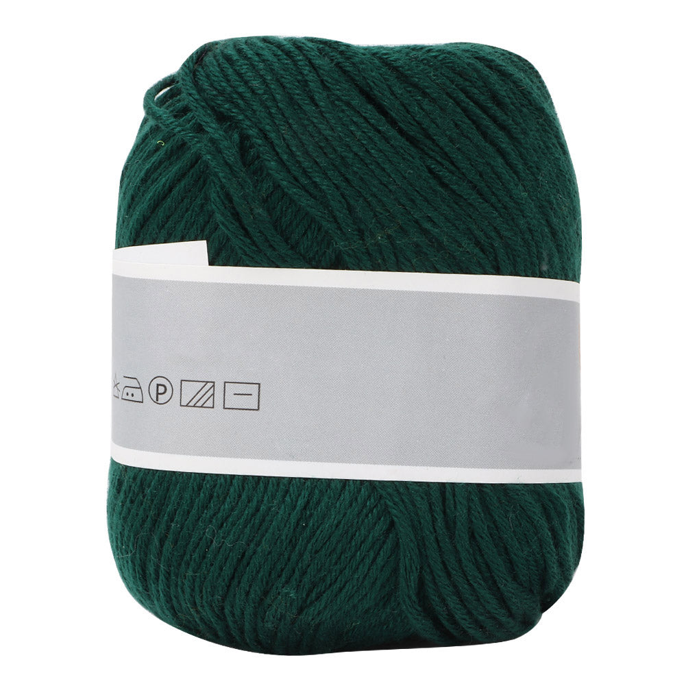 Popular Baby Milk Thread Thick Milk Cotton Line Manual Weaving(dark Green)
