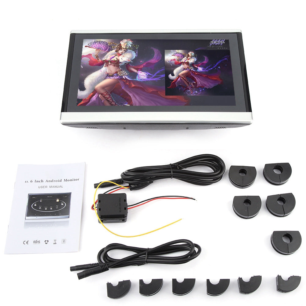 10.1 inch HD Car Headrest DVD Player Portable Digital Pillow Monitor