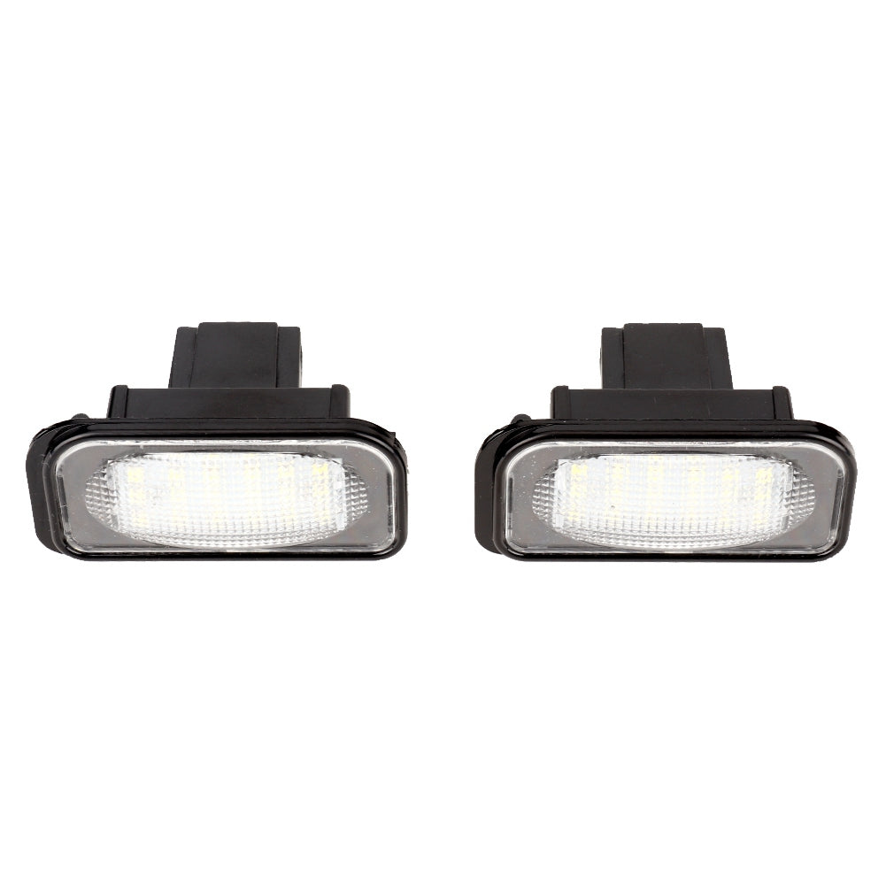1 Pair 18 LED Car Lamp License Plate Light Fit for Mercedes Benz W203 W211 W219