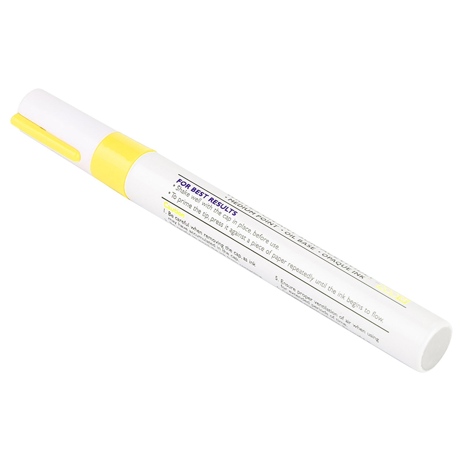 1 pcs Waterproof Professional Car Pencil Tire Paint Pen Mark Pens (yellow)