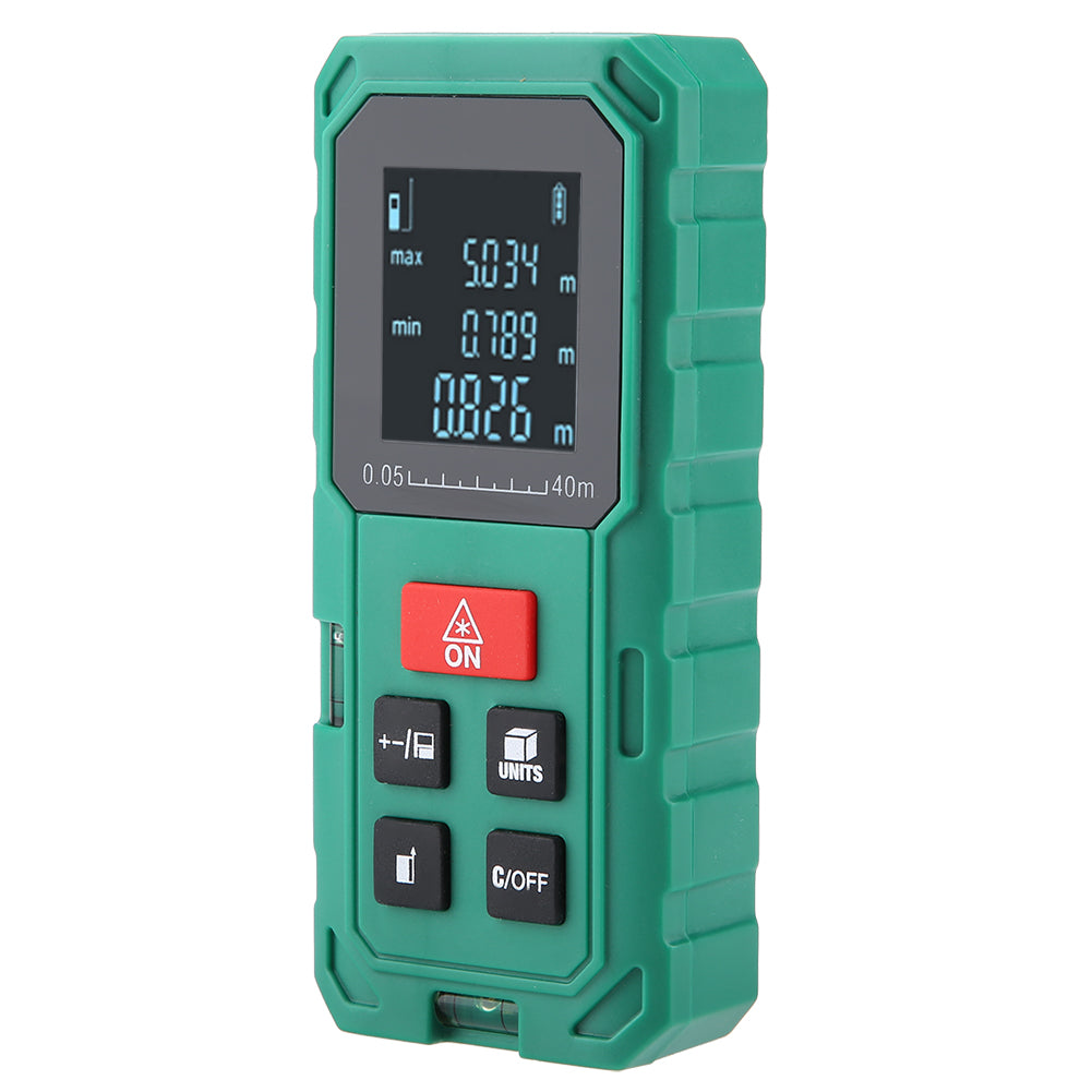 Digital Laser Rangefinder Distance Meter Laser Range Finder Tape Distance Measure (S40)