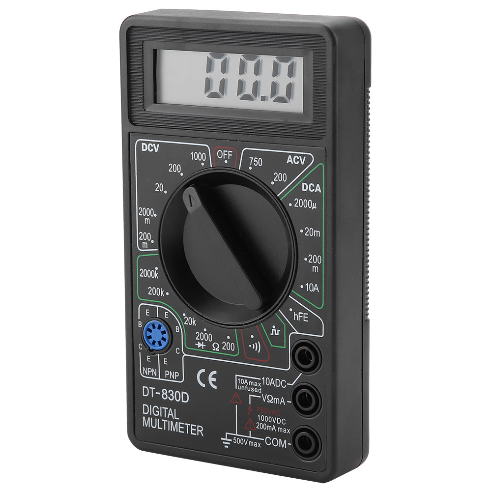 DT830D Mini LCD Display Digital Multimeter Voltmeter Ammeter Ohmmeter Testing Instrument.