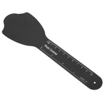 Dental Orthodontic Black Background Photo Image Contrast Cheek Plate with Scale Mark (C-4A)